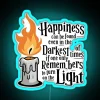 Hopeful Neon Sign with Vibrant RGB Colors, Symbolizing Inner Light