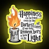 Uplifting LED neon sign for home decor and ambiance illumination