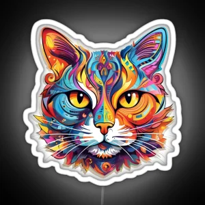 HAPPY COLORFUL ANIMALS RGB Neon Sign
