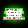 RGB Neon Sign with Vibrant Crimson Color for Modern Spaces.