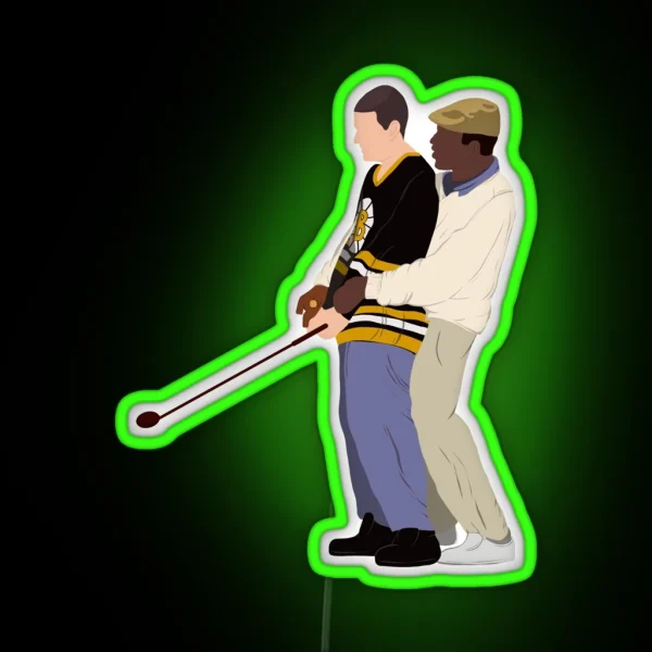 Happy Gilmore ALL IN THE HIPS RGB Neon Sign