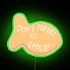 Vibrant Goldfish Rainbow Neon Sign Adds Happy Aquatic Ambiance Instantly