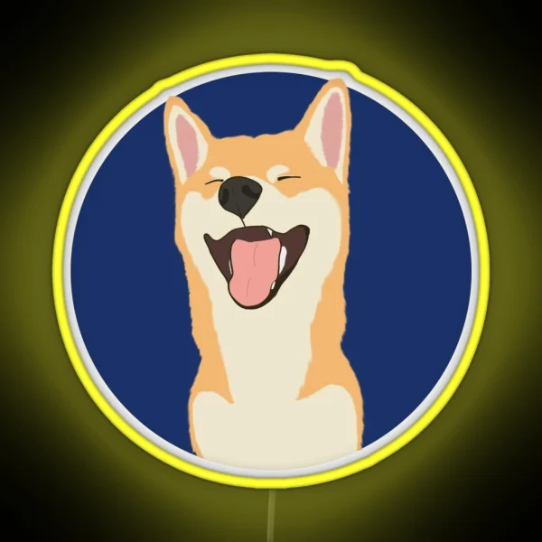 Happy Guy RGB Neon Sign