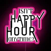 RGB Neon Sign for Indoor Use, Happy Hour Anytime Display