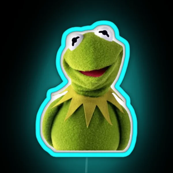 Happy Kermit RGB Neon Sign