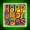Add retro charm with Happy Mondays vibrant RGB neon lighting