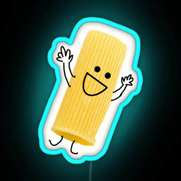 Happy Rigatoni RGB Neon Sign