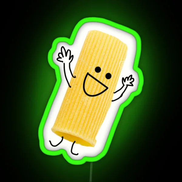 Happy Rigatoni RGB Neon Sign
