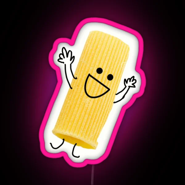 Happy Rigatoni RGB Neon Sign