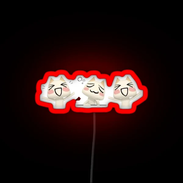 Happy Toros RGB Neon Sign
