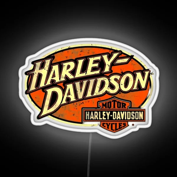 Harley Davidson RGB Neon Sign