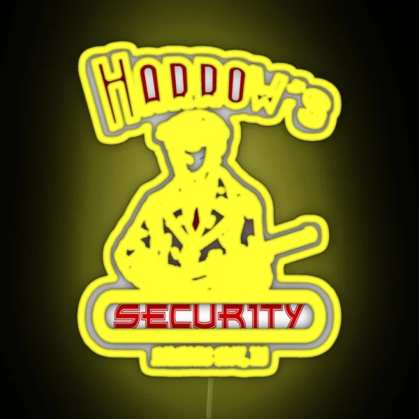 Harrow S Security RGB Neon Sign