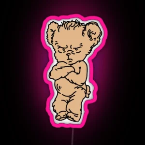 HARRY BEARY STYLES HAHAHAHA RGB Neon Sign