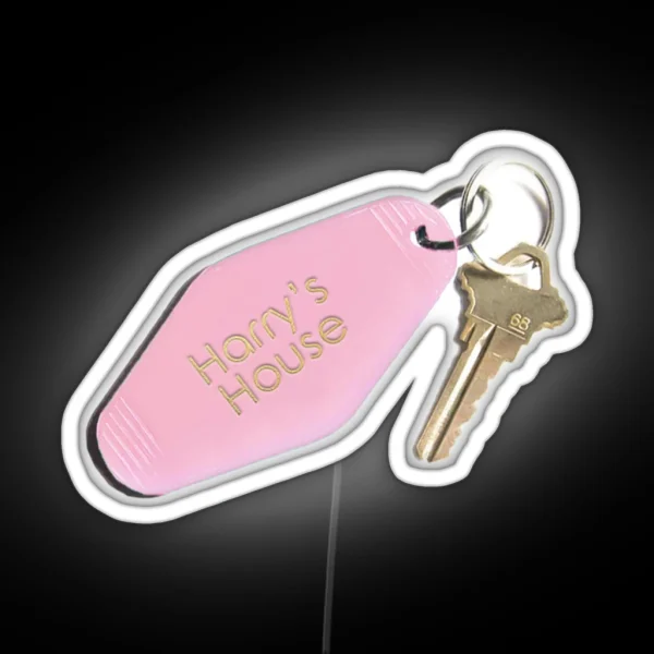 Harry S House Key Led Pink RGB Neon Sign