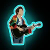 Customizable Neon Wall Sign with RGB Effects of Harry Styles Cardigan