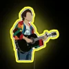 Harry Styles Cardigan Inspired RGB Neon Sign for Music Lovers