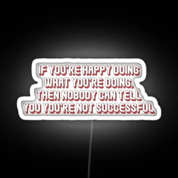 Harry Styles Quote RGB Neon Sign