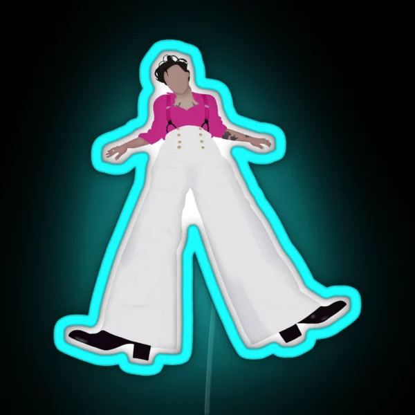 Harry Styles RGB Neon Sign