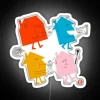 Add colorful ambiance with unique Harry's House RGB neon decoration.