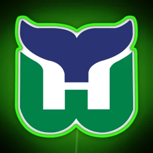 Hartford Whalers RGB Neon Sign