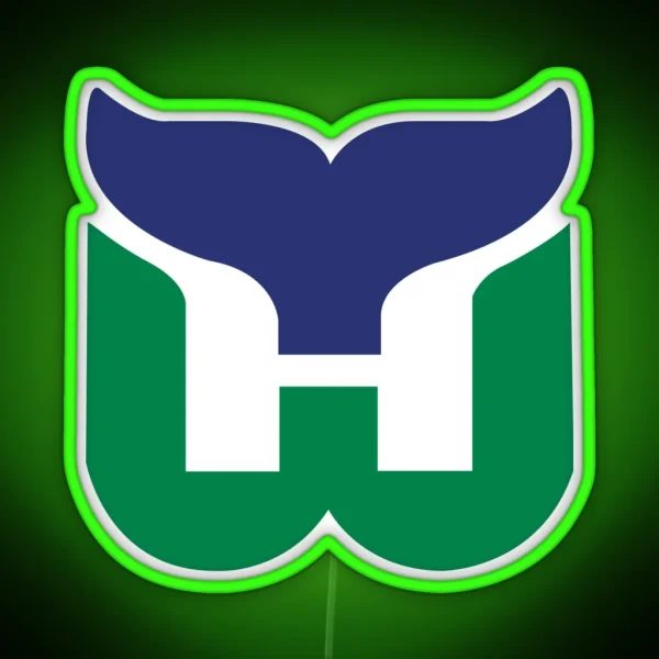 Hartford Whalers RGB Neon Sign
