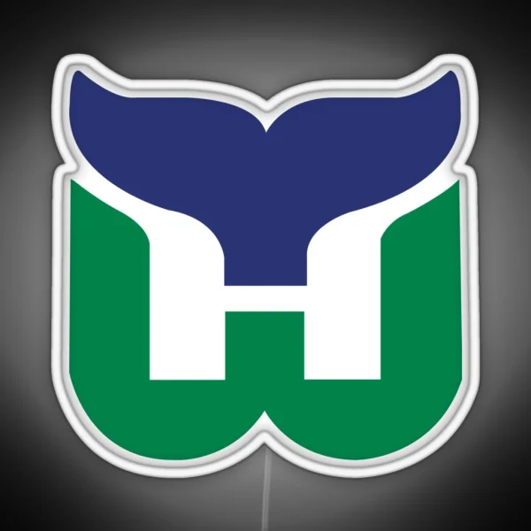 Hartford Whalers RGB Neon Sign