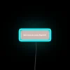 Neon reminder to reapply lip balm with fun colorful vibes