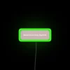 RGB Neon Sign: Quirky Home Decor with Humorous Chapstick Theme