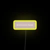 Vibrant Customizable RGB Neon Sign for Your Favorite Chapstick Memory