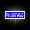 RGB Neon Signs with High-Visibility Javer Style LED Lighting