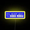 Modern digital art display with vibrant RGB LED canvas lighting.