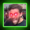 Neon Rage Symbol Wall Sign Decor Inspired by Hasan Piker
