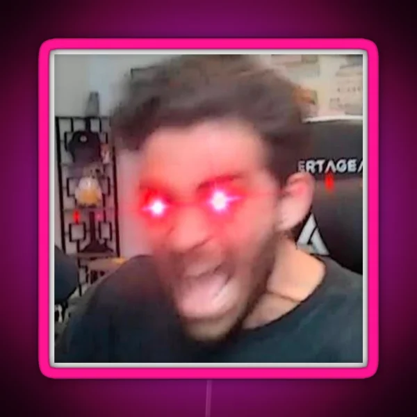 Hasan Piker Rage RGB Neon Sign