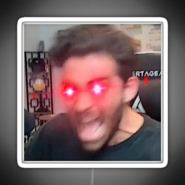 Hasan Piker Rage RGB Neon Sign