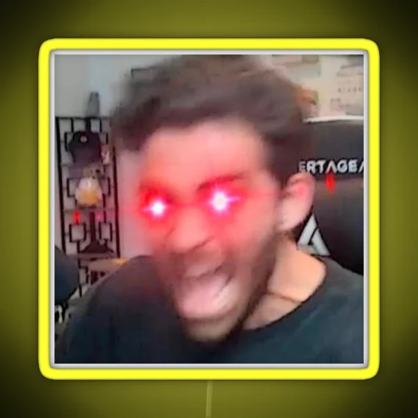Hasan Piker Rage RGB Neon Sign