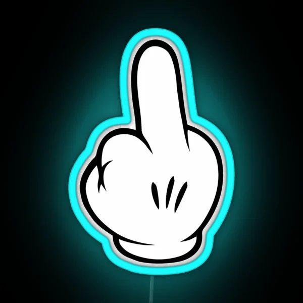 HATERS GONNA HATE RGB Neon Sign