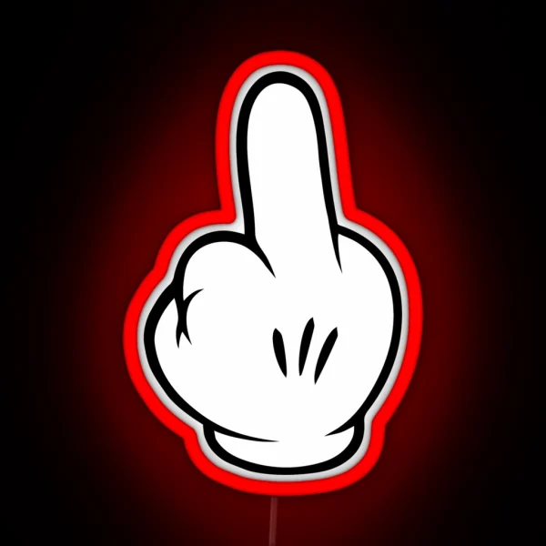 HATERS GONNA HATE RGB Neon Sign