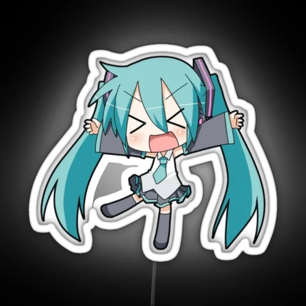 Hatsune Miku Cute Anime Led RGB Neon Sign