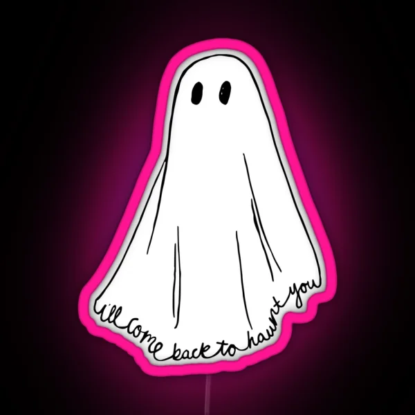 Haunt RGB Neon Sign