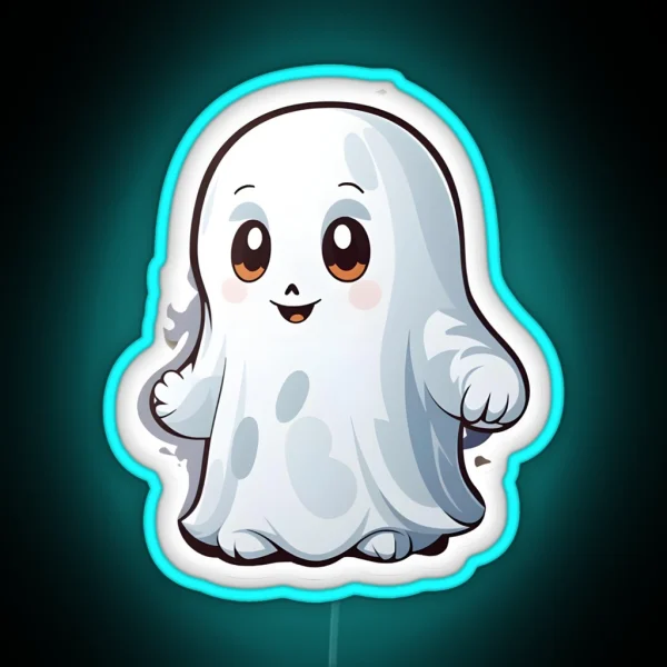 Hauntingly Cute Style RGB Neon Sign