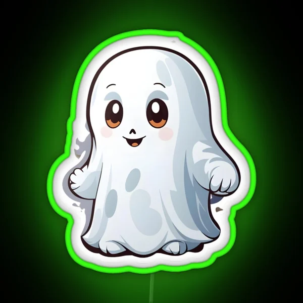 Hauntingly Cute Style RGB Neon Sign