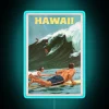 Hawaii state themed colorful RGB LED neon light art sign