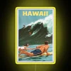 Hawaii vibrant colorful multi color RGB neon sign display artwork