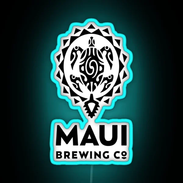 Hawaiian Beer Breweries RGB Neon Sign