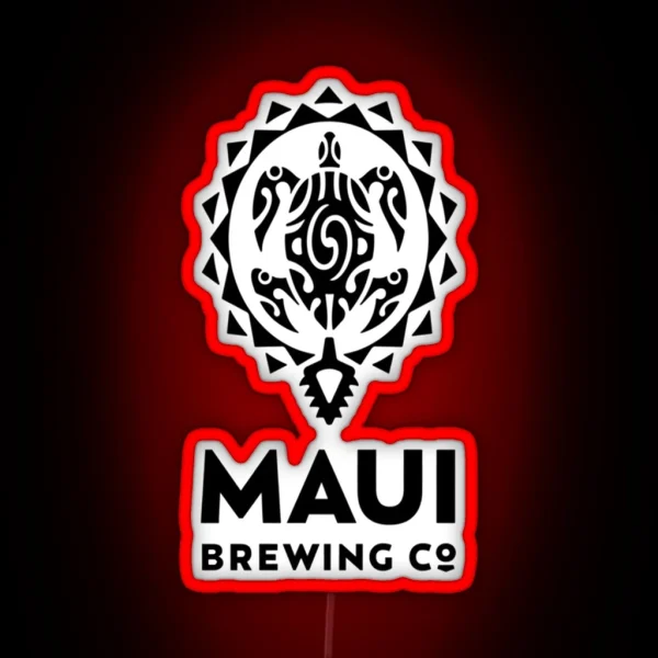 Hawaiian Beer Breweries RGB Neon Sign