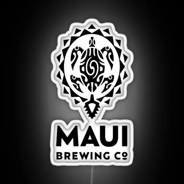 Hawaiian Beer Breweries RGB Neon Sign