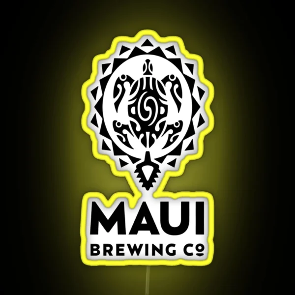 Hawaiian Beer Breweries RGB Neon Sign