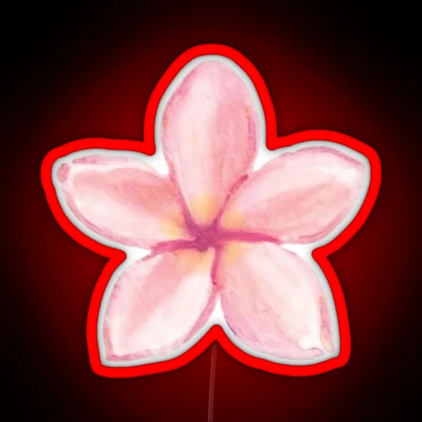 Hawaiian Flower RGB Neon Sign