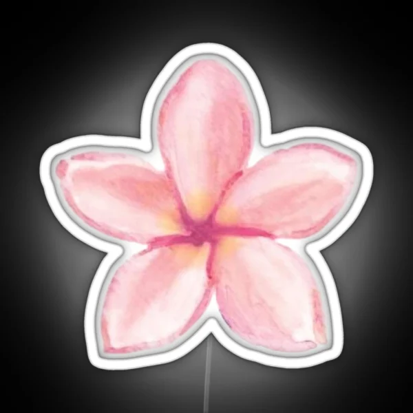 Hawaiian Flower RGB Neon Sign