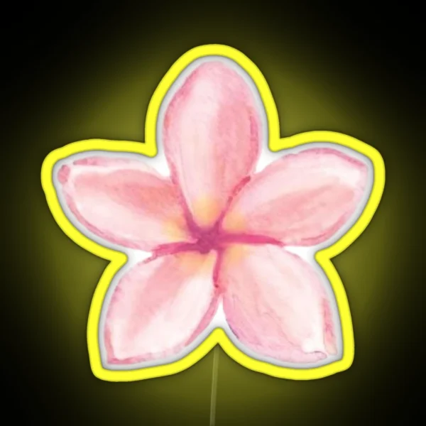 Hawaiian Flower RGB Neon Sign